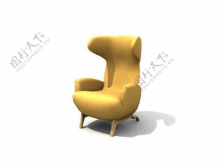 单人沙发3d模型家具3d模型151