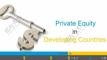 发展中国家的私募基金PPT模板