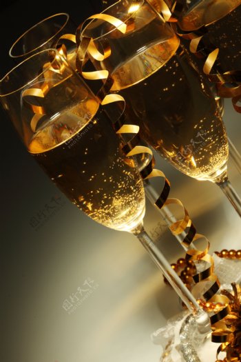 美酒香槟图片