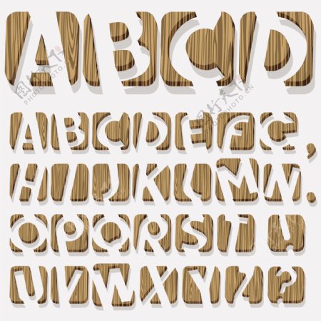木纹字母拼音图片