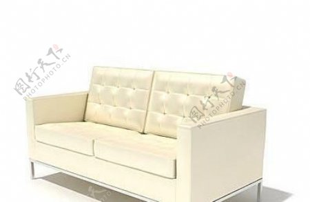双人白色时尚沙发sofa040