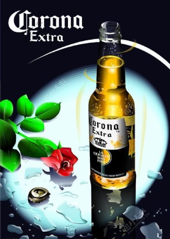 corona啤酒图片