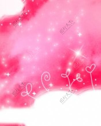 粉色云彩动态图片