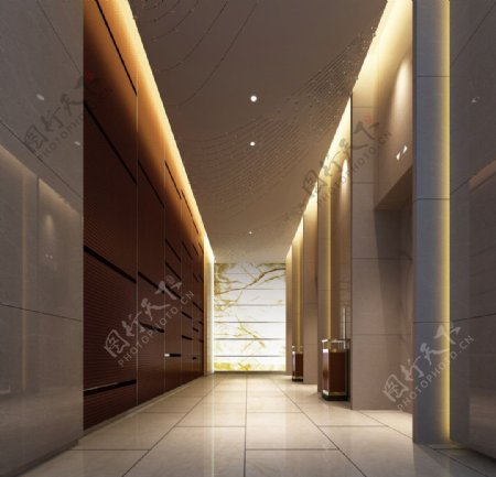 室内设计走廊图片
