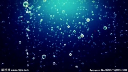水中气泡