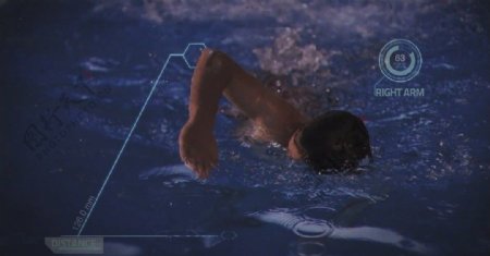 菲尔普斯游泳游戏广告