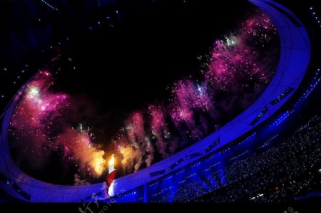 北京2008年残奥会闭幕式图片