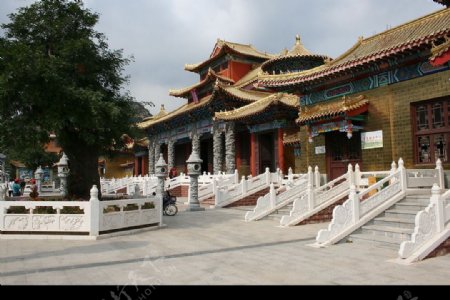 黄海九寨沟的金銮殿图片