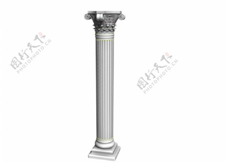 罗马柱模型图片