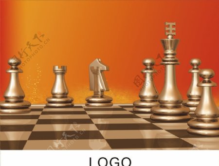 国际象棋下棋棋图片