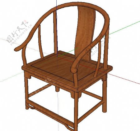 精致中式家具太师椅图片