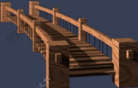 小桥模型图片