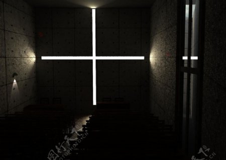光之教堂图片