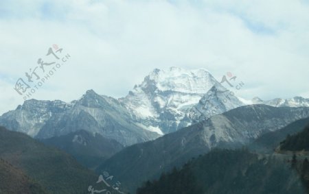 稻城雪山稻城风光稻城亚丁图片