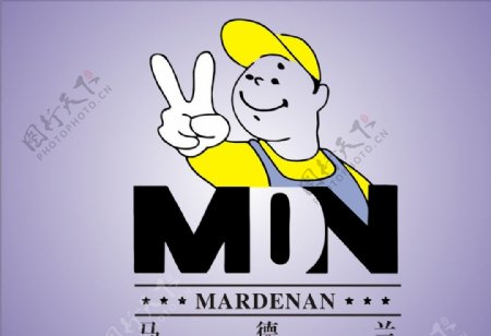 马德兰瓷砖家装标志logo矢量图图片