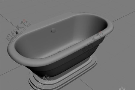 浴缸模型图片