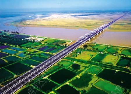 高速公路黄河大桥图片