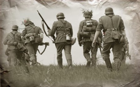 二战德军士兵图片