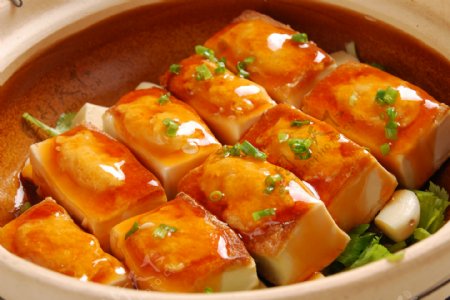 潮式砂锅豆腐图片