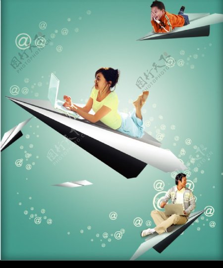 中国电信广告图图片