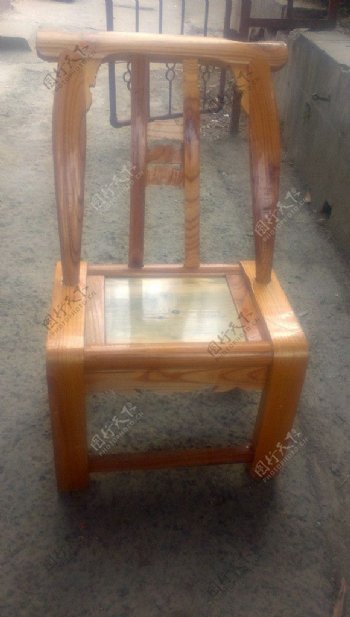 官渡木椅木椅松木图片