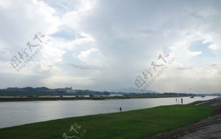 三水北江大堤图片