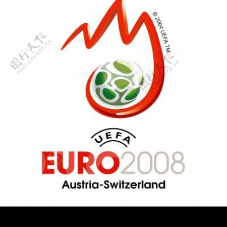 2008欧洲杯标志图片