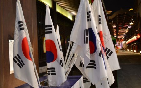 韩国国旗装饰图片