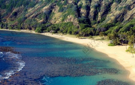 夏威夷海岛美景图片
