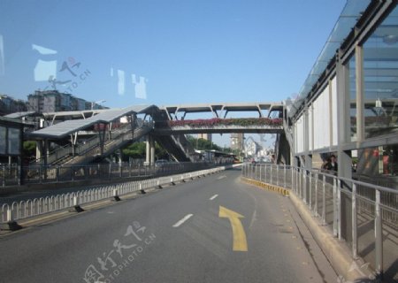 广州中山大道BRT站图片