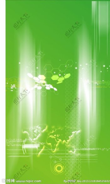 绿色科技背景图片