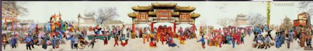 老北京庙会图片