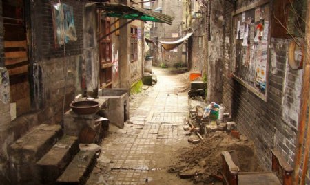 重庆面临拆迁的老房子图片