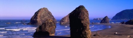 海边的大石海边的风景石的形状山水风景大海图片