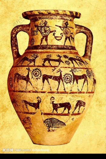 埃及陶罐图片