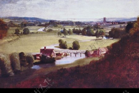 卢西恩183佛洛伊德风景油画作品图片