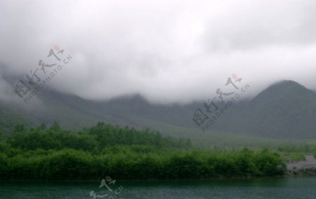 大正池之雲图片