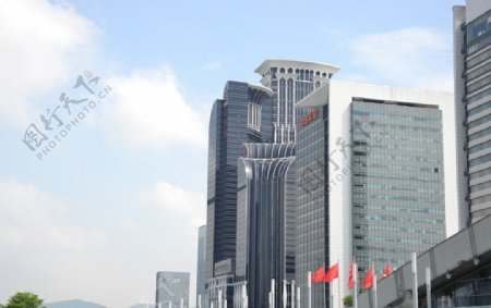 深圳大中华大厦和平安大厦图片