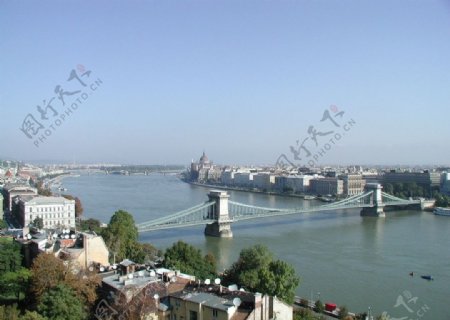 在布达佩斯多瑙河图片