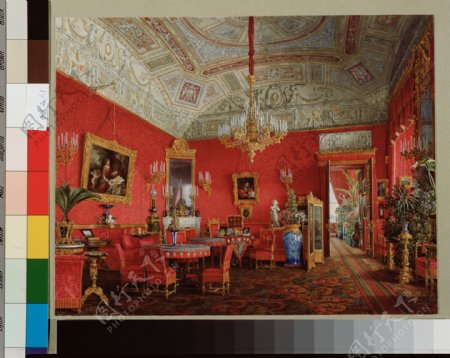 皇后亚历山德拉多罗夫娜的大客厅图片
