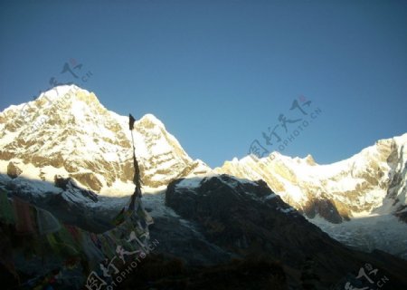 喜马拉雅大雪山图片
