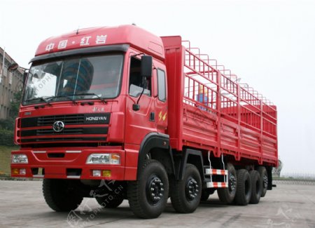红岩重型货车图片