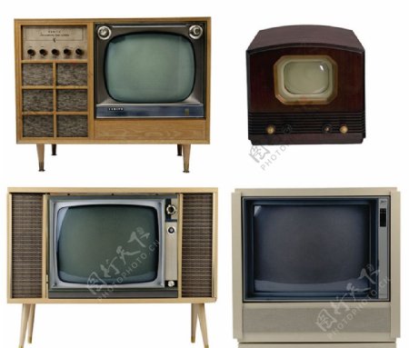老式电视机图片