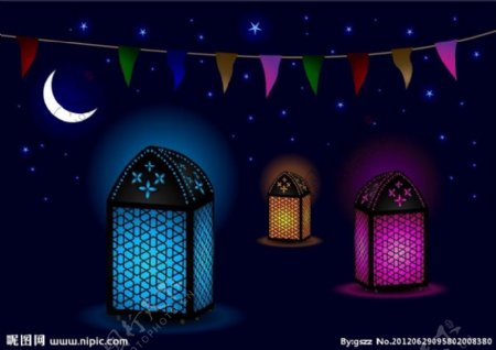伊斯兰教斋月灯笼图片