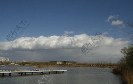 宁大金波湖图片