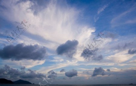 海南三亚大东海摄影图片