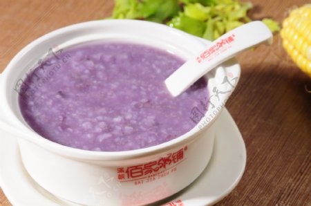 紫薯粥图片
