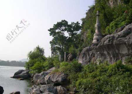 桂林叠彩山图片