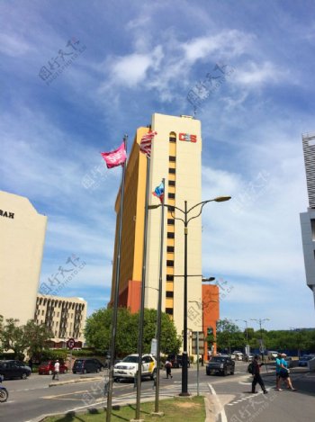 马来西亚沙巴洲街景图片