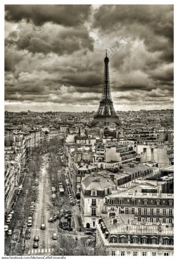 巴黎景色图片